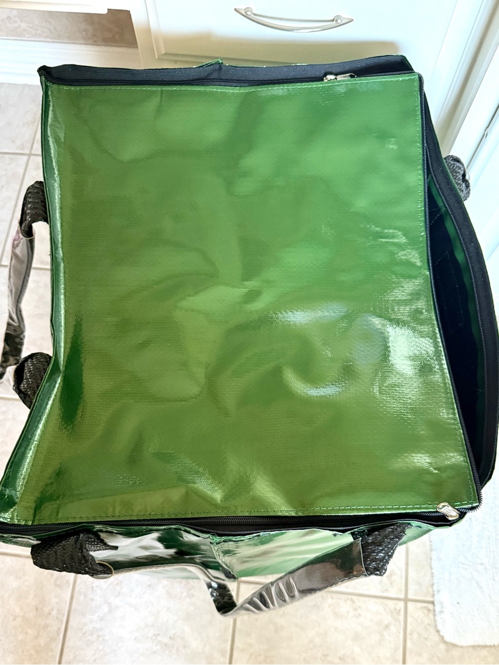 Hulken Metalliac Green  Signature Rolling Tote Bag - Picture 12 of 13